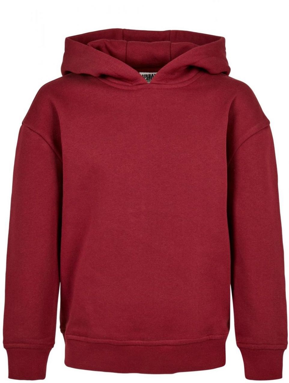 Girls' Organic Hoodie Burgundy