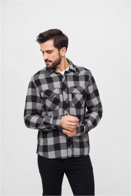 Plaid shirt black/charcoal