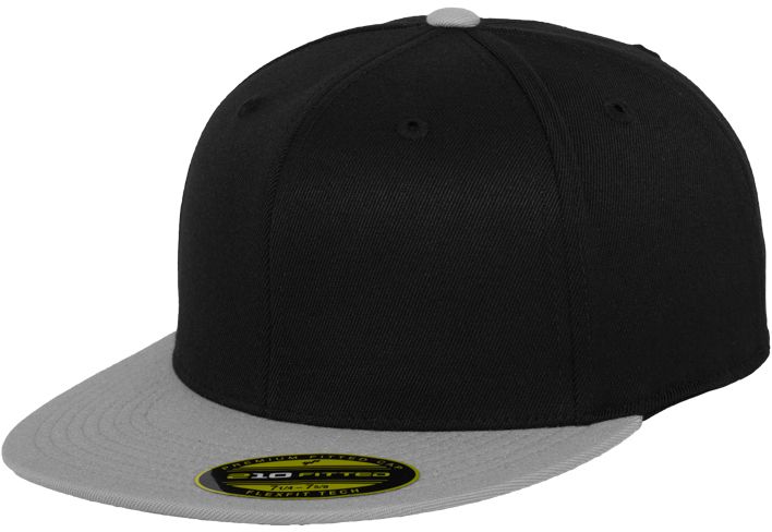 Premium 210 Fitted 2-Tone blk/grey
