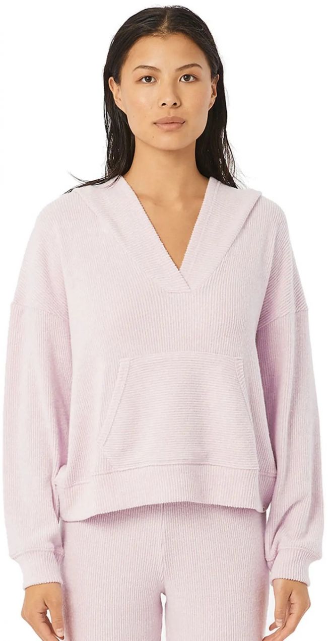 Sweatshirt Rip Curl COSY V NECK HOOD Lilac