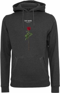 Lost Youth Rose Hoody Charcoal