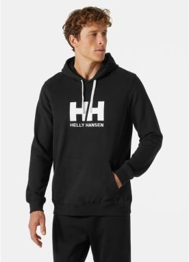 Čierna pánska mikina s kapucňou HELLY HANSEN