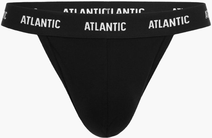 Pánske tangá ATLANTIC - čierne