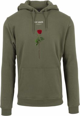 Lost Youth Rose Hoody Olive