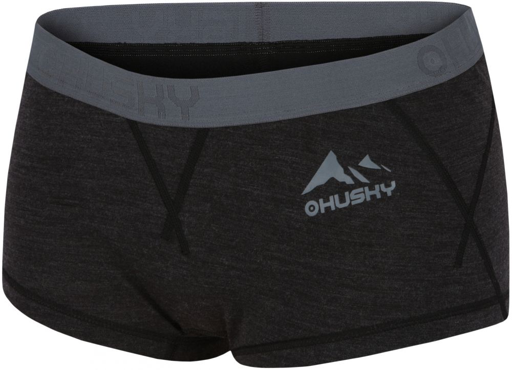 Merino thermal underwear Panties HUSKY Meties L black