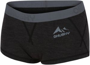 Merino thermal underwear Panties HUSKY Meties L black