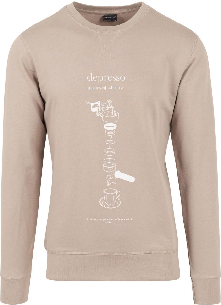 Depresso Crewneck darksand