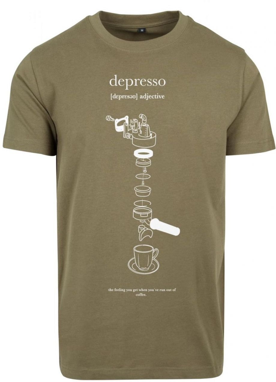 Depresso Olive Tee