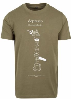 Depresso Olive Tee