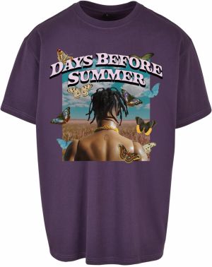 Days Before Summer Oversize Tee purplenight