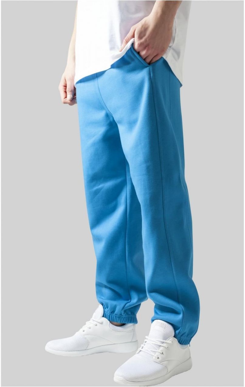 Turquoise sweatpants