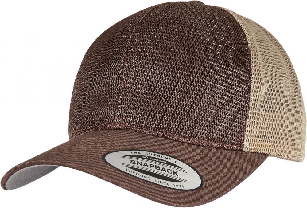 360° Omnimesh 2-Tone Cap Brown/Khaki