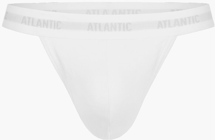Pánske tangá ATLANTIC - biele