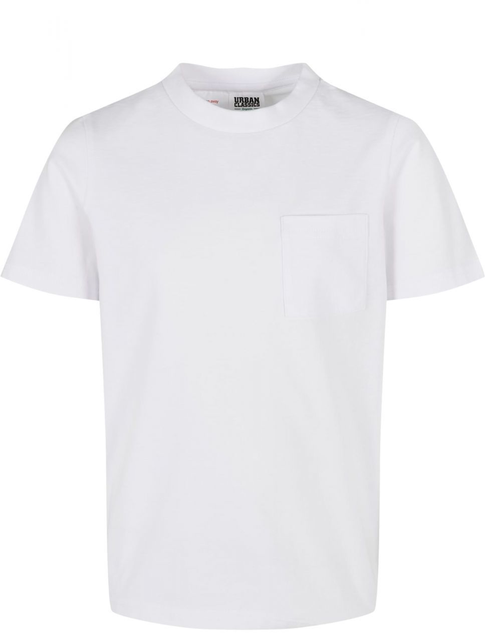 Basic T-shirt for boys made of organic cotton, 2 pack, white/navy blue
