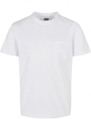 Basic T-shirt for boys made of organic cotton, 2 pack, white/navy blue