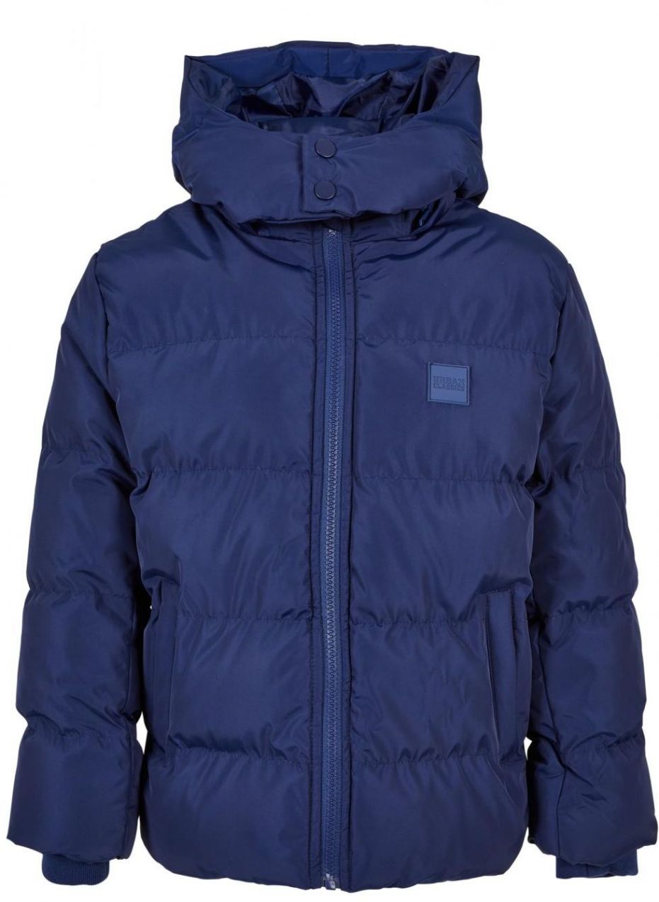 Boys' Puffer Hooded Jacket spaceblue