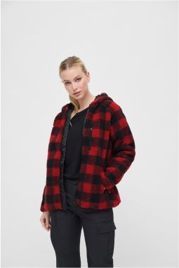 Women's Teddy sweatshirt - red/black