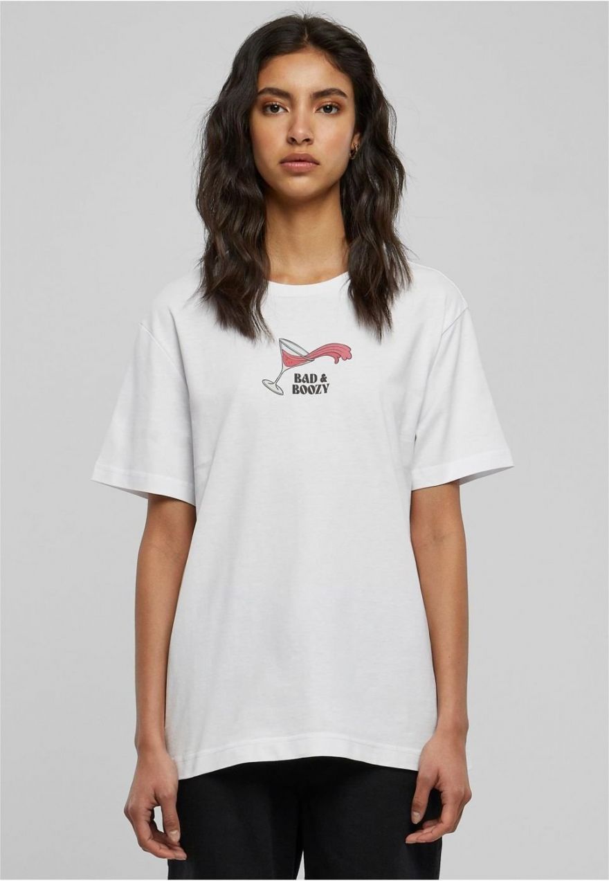 Bad & Bozzy Tee White