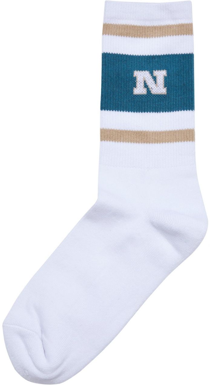 College Team Union Socksbeige/bottlegreen/white