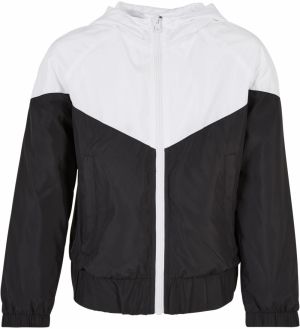Girls' windbreaker Arrow white/black