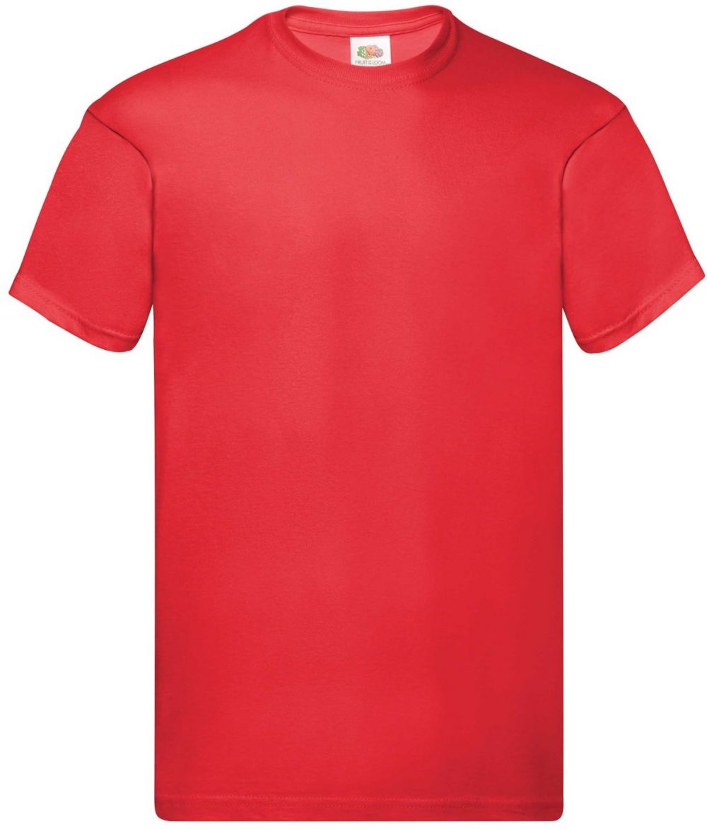 Original Fruit of the Loom Men's Red T-shirt