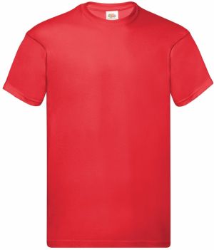 Original Fruit of the Loom Men's Red T-shirt