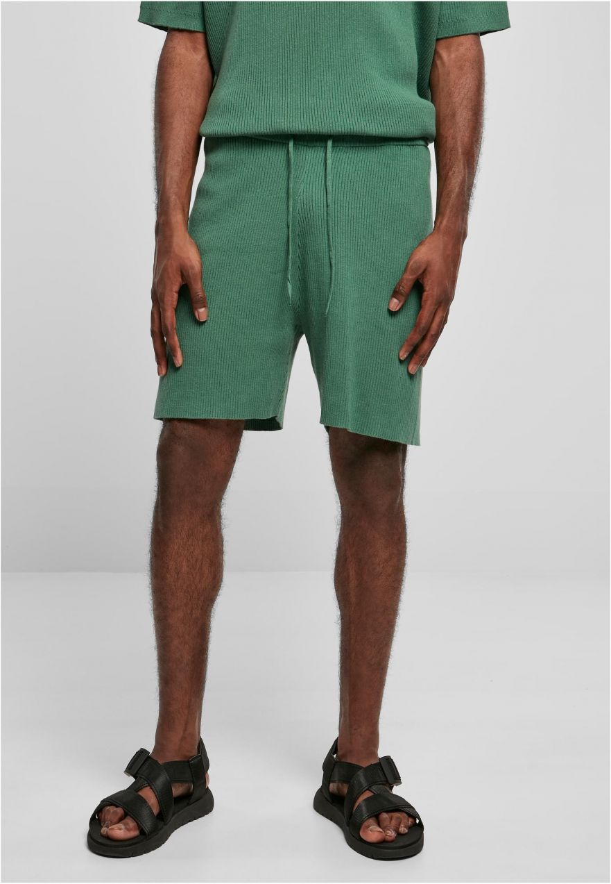 Ribbed sheet shorts