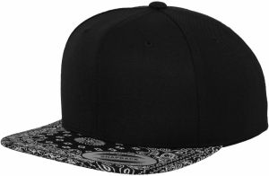 Bandana Snapback black/paisley