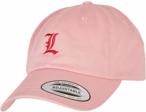Letter Pink Low Profile Cap L