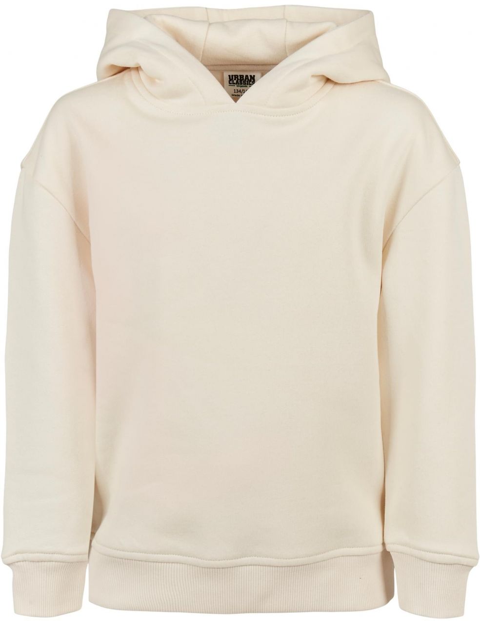 Girls' Organic White Sand Hooded