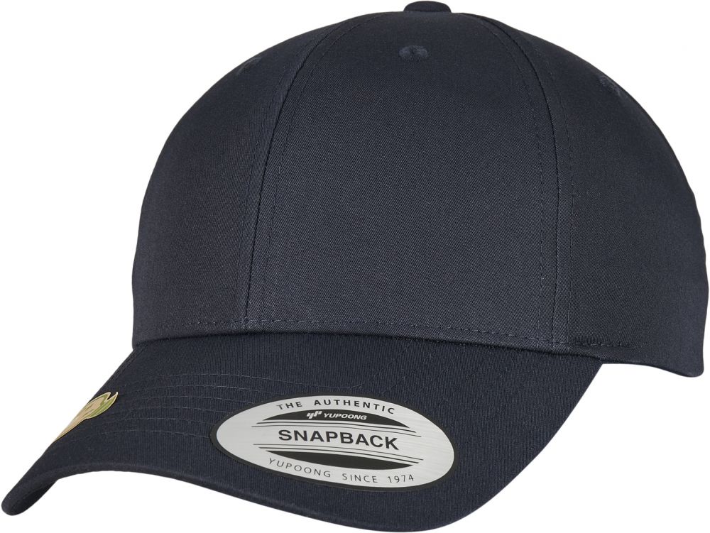 Recycled Poly Twill Snapback Marine