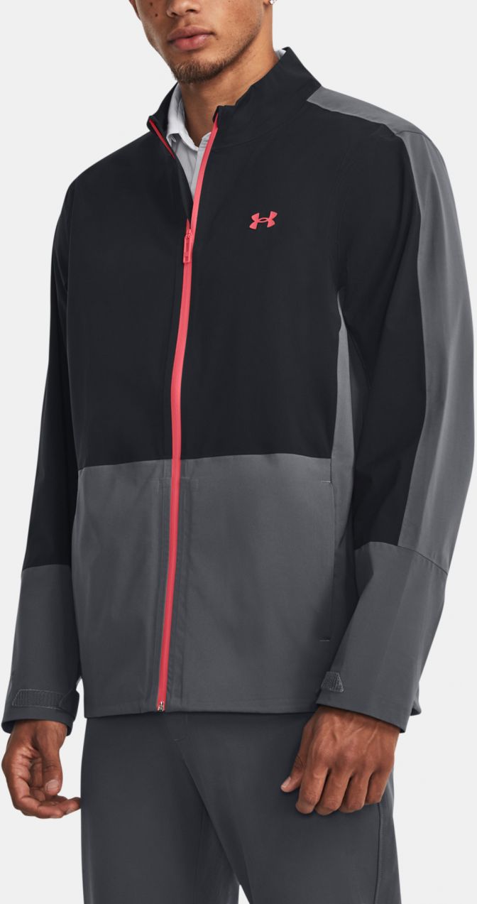 Čierna pánska športová nepremokavá bunda Under Armour