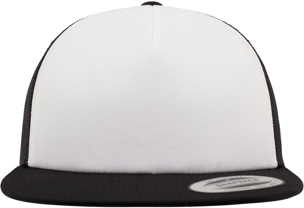 Foam Trucker with White Front blk/wht/blk