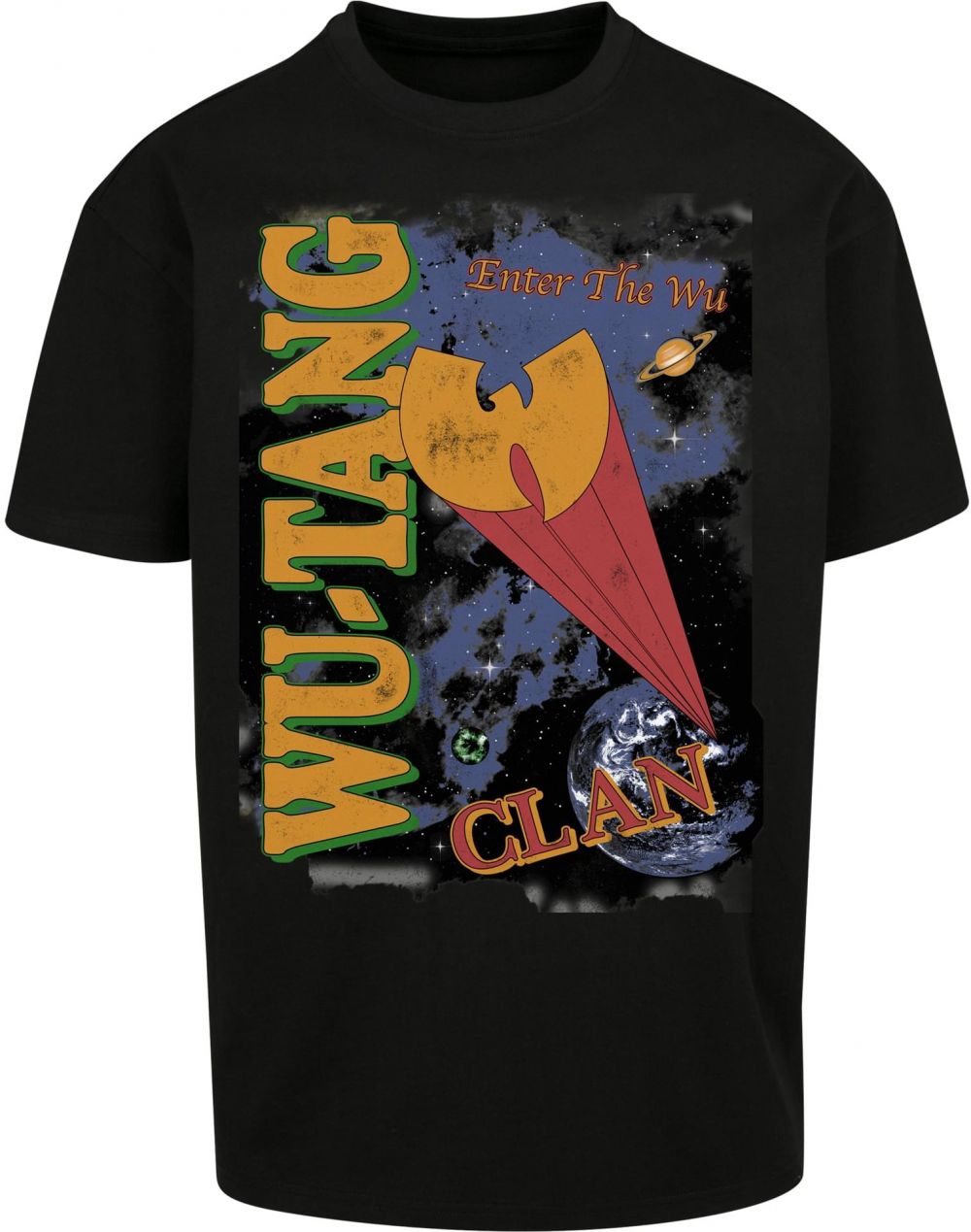 Wu-Tang Clan Enter Wu Oversize T-Shirts Black