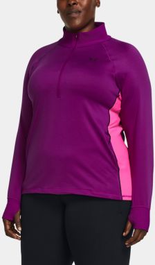 Fialové športové tričko Under Armour UA Train CW 1/2 Zip&