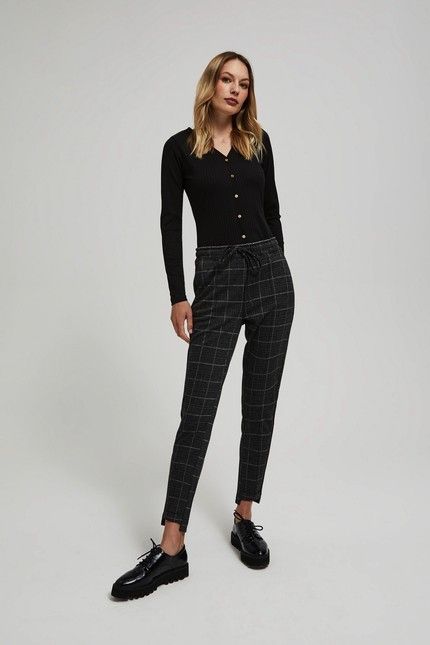 Plaid trousers