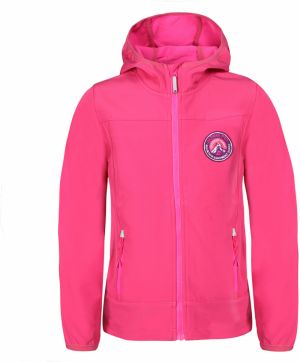 Kids softshell jacket ALPINE PRO OMANO cabaret