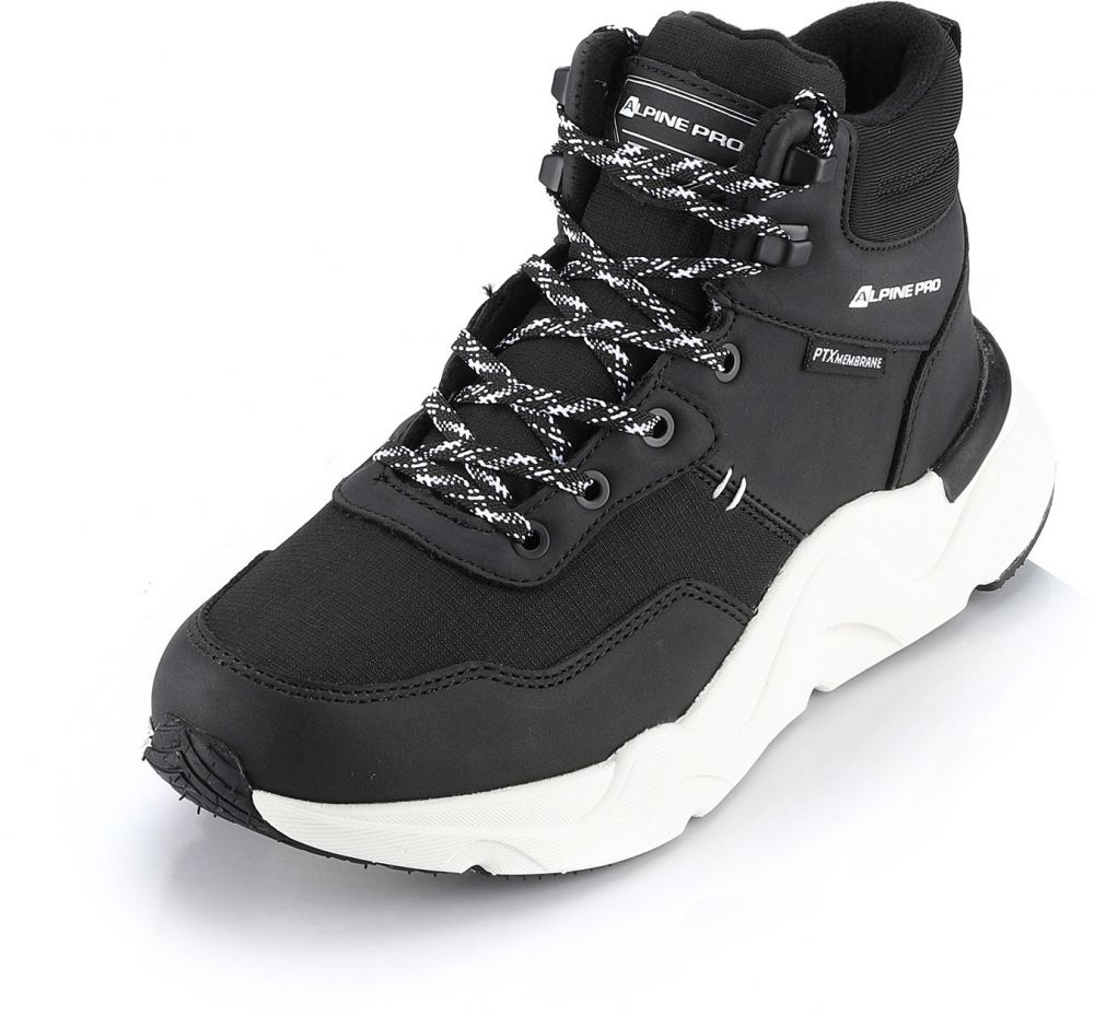 Women's city shoes with PTX membrane ALPINE PRO MYTIKASA black