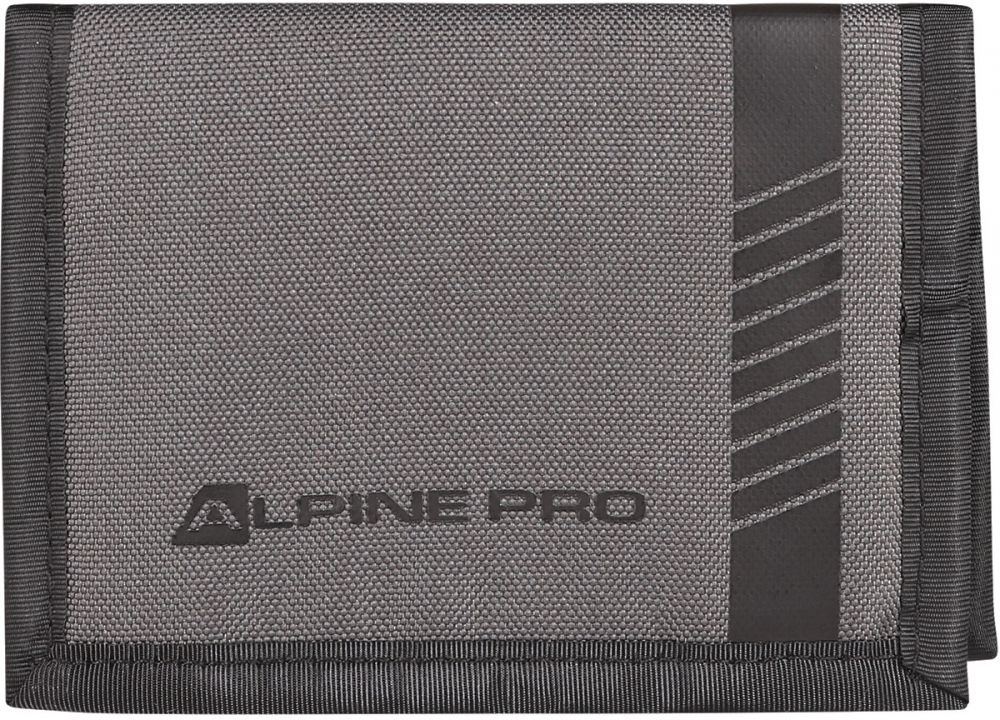 Wallet for documents, coins and banknotes ALPINE PRO ESECE dk.true gray