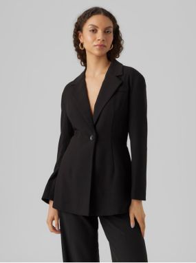 Čierne dámske sako AWARE by VERO MODA Gabrielle