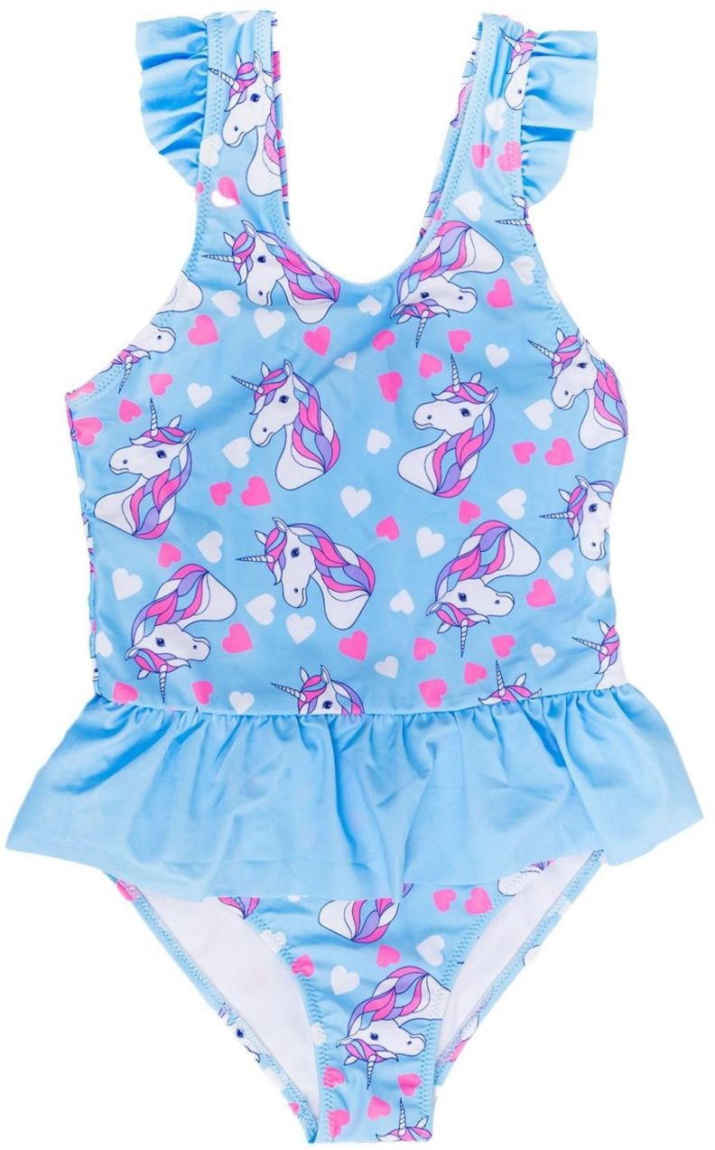 Yoclub Kids's Girls' One Piece Swimming Costume LKJ-0033G-A100
