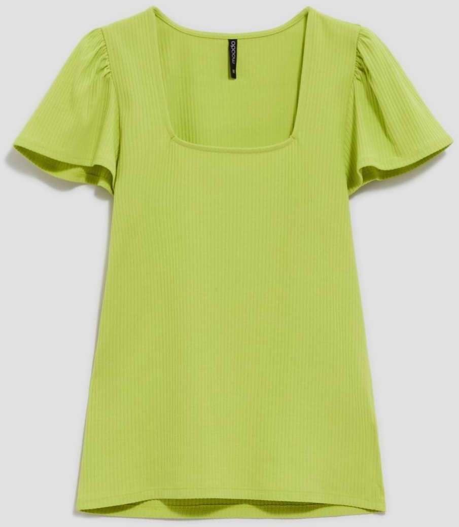 WOMEN'S T-SHIRT L-TS-4074 L.Green