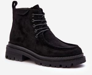Women's Zipper Ankle Boots - Black Apolosi