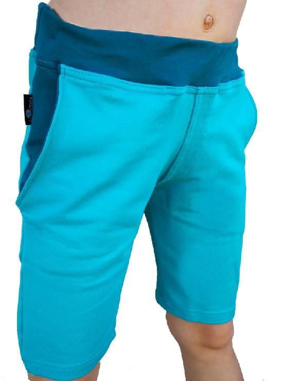 Boys' shorts - turquoise-petroleum
