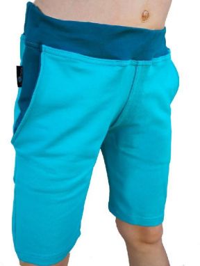 Boys' shorts - turquoise-petroleum