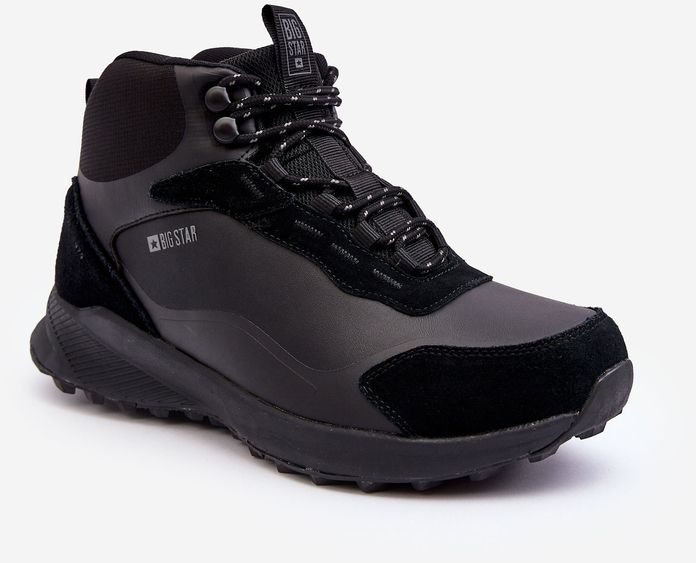 Men's Insulated Trekking Boots Black Big Star