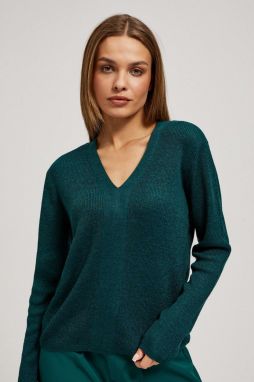 V-neck sweater