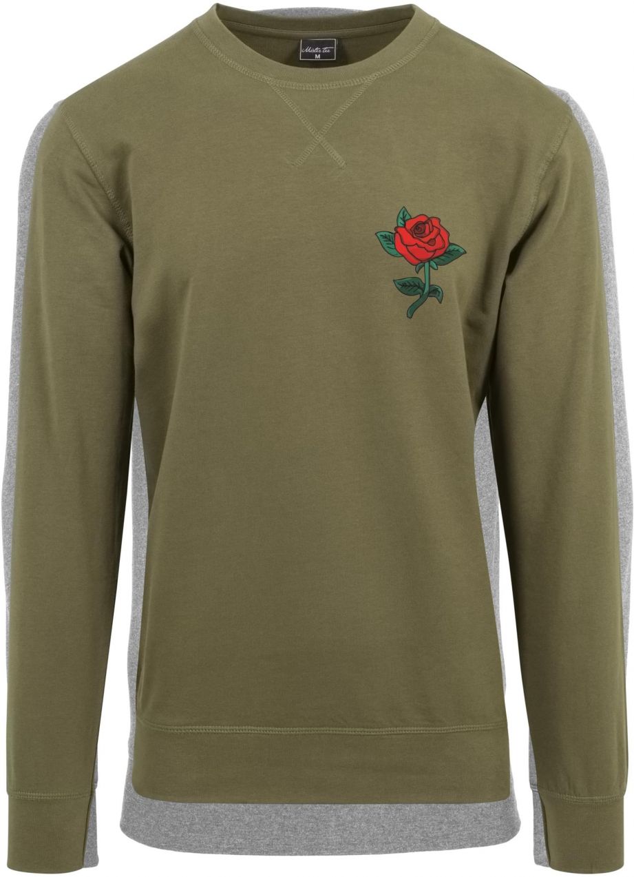 Rose Crewneck Olive