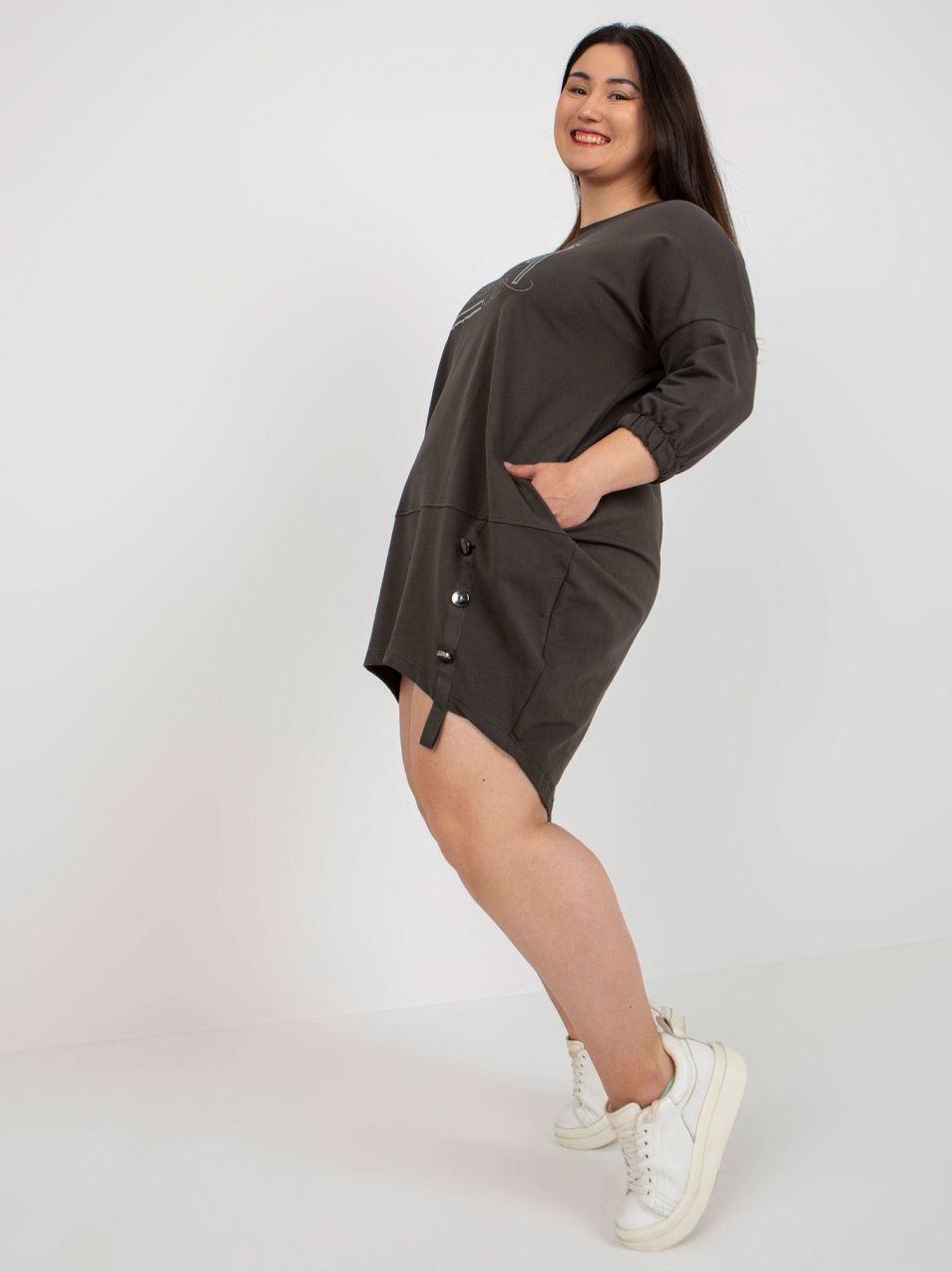 Pants for casual wear in khaki sweatpants size
