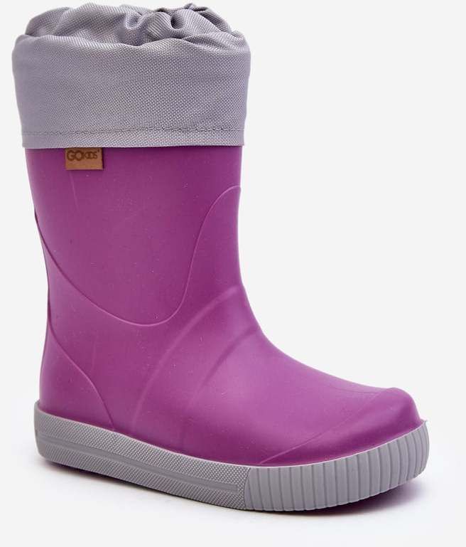 Children's Wellington Boots with Warmer Snow Wave Gokids Purple